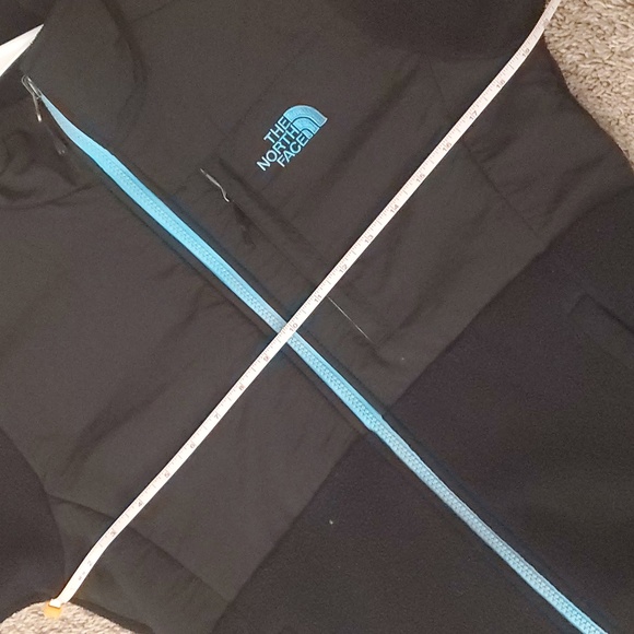 Vintage Rare North Face Denali Black with Light Blue Accents Fleece Jacket - Picture 8 of 10